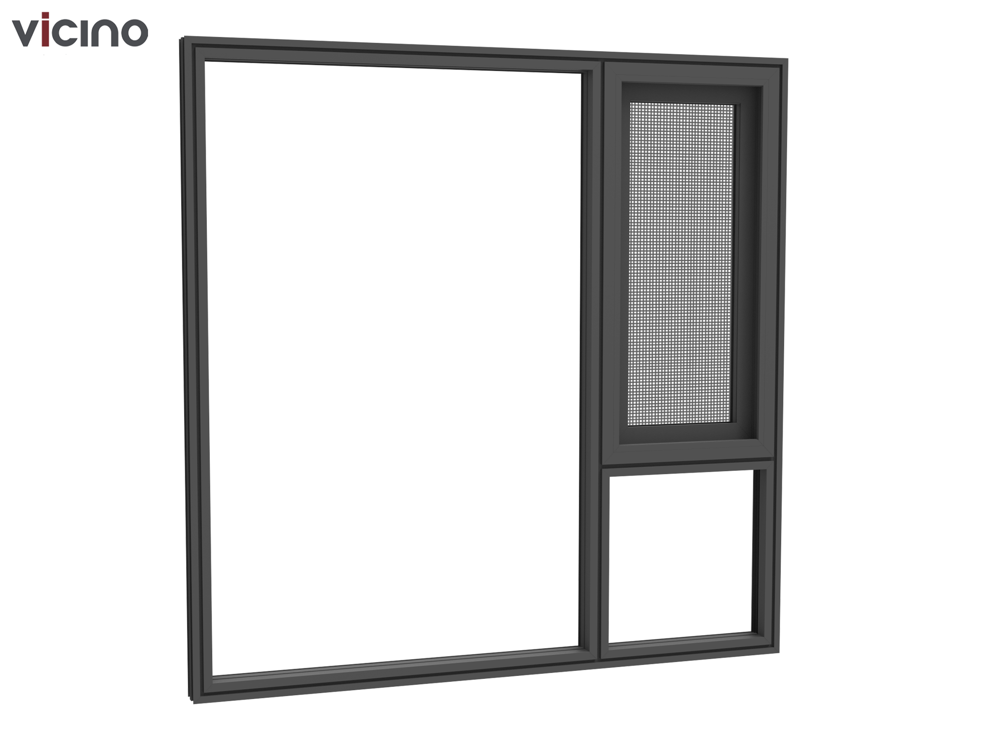 月之瞳-斷橋窗紗一體外平開(kāi)窗